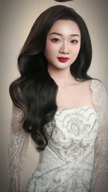 Hoàng Linh — trước và sau khi trang điểm
