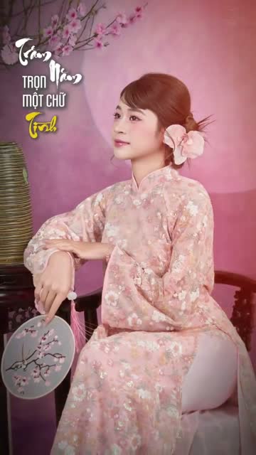 Bộ áo dài — makeup và làm tóc